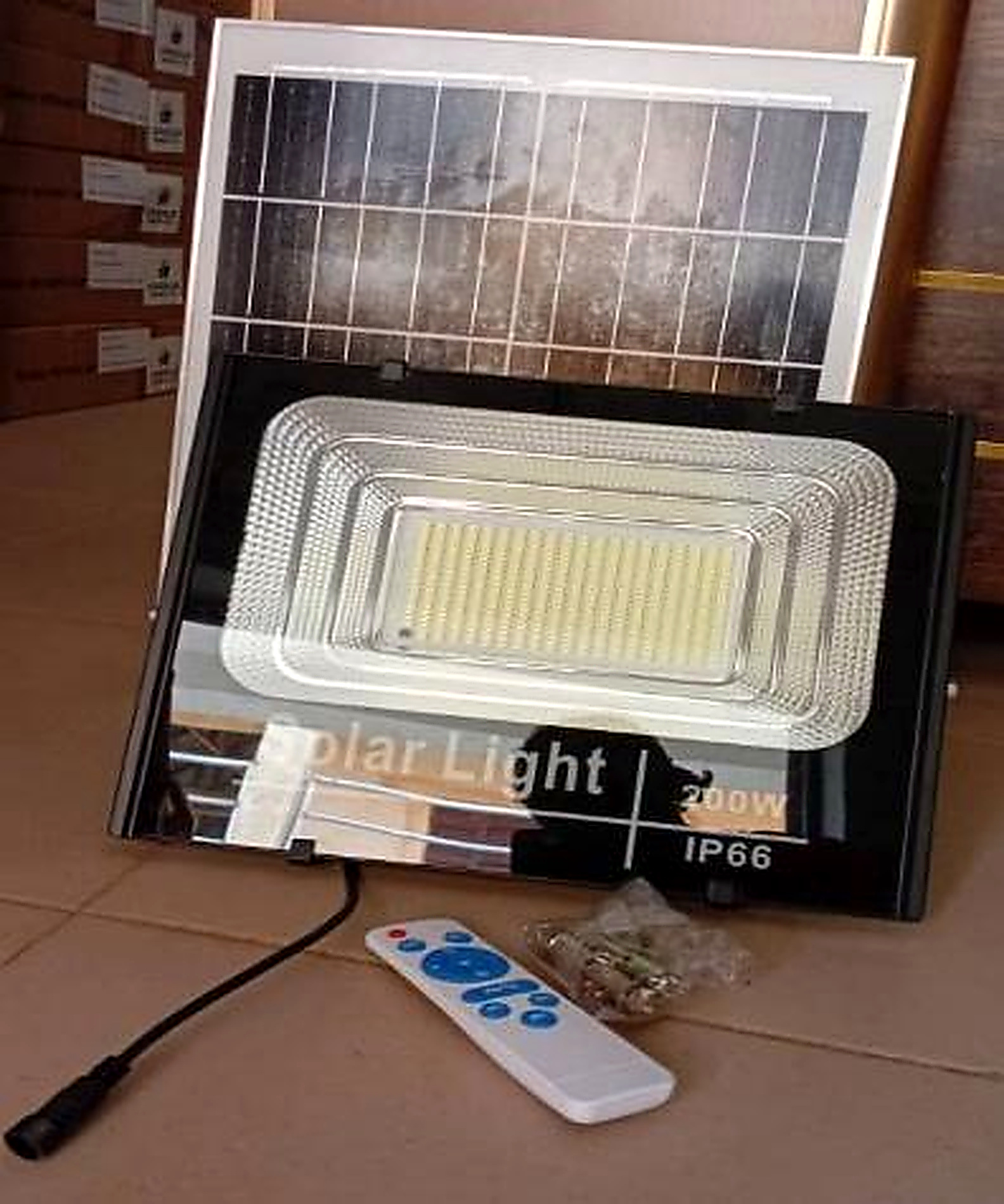 GY-SFLJBP 200W Compact Solar Flood Light
