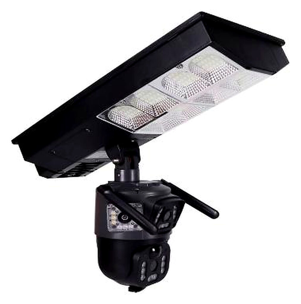 Solar Street Light with Built-In Security Camera
